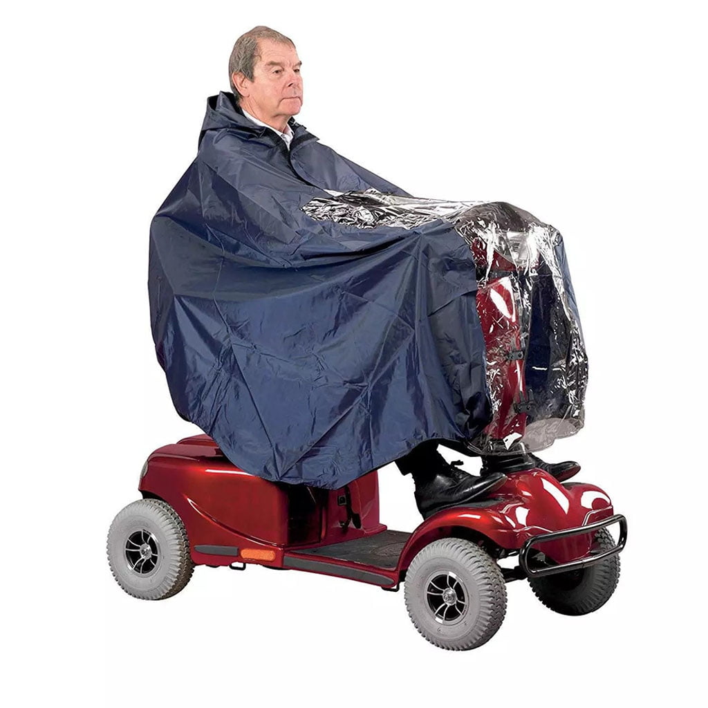 Large Motorcycle Cloak Raincoat Waterproof with Hood Cap Electric Car Poncho Bicycle Riding Protection Supplies Rain Gear Reusable Household Daily Necessities