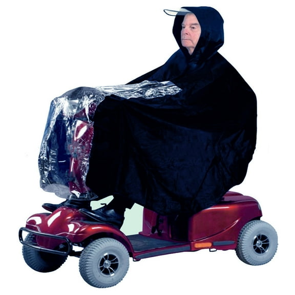 Large Motorcycle Cloak Raincoat with Hood Cap Electric Car Poncho Riding for Supplies Rain Gear Reusable Household Daily Necessities