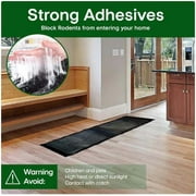 Large Mouse Glue Traps with Enhanced Stickiness (48" x 11"),Rat Snake Sticky Pad Board for House Indoor Outdoor,Easy to Set,Extra Large 2 Pack