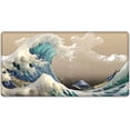 thumbnail image 1 of Large Mouse Pad 31.4 x 15.7inches 3mm XXL Extended Gaming Mouse Pad Mat with Non-Slip Base Stitched Mousepad for Computer,Office,Keyboard and Laptop-Waves，Waterproof Desk Mat, 1 of 6