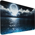 thumbnail image 1 of Large Mouse Pad, 31.5x15.7x0.12 inch Large Extended Computer Keyboard Mouse Mat, Water Resist Non-Slip Mousepad Rubber Base Long XXL Gaming Mouse Pad for Work & Gaming, Office & Home, 1 of 6
