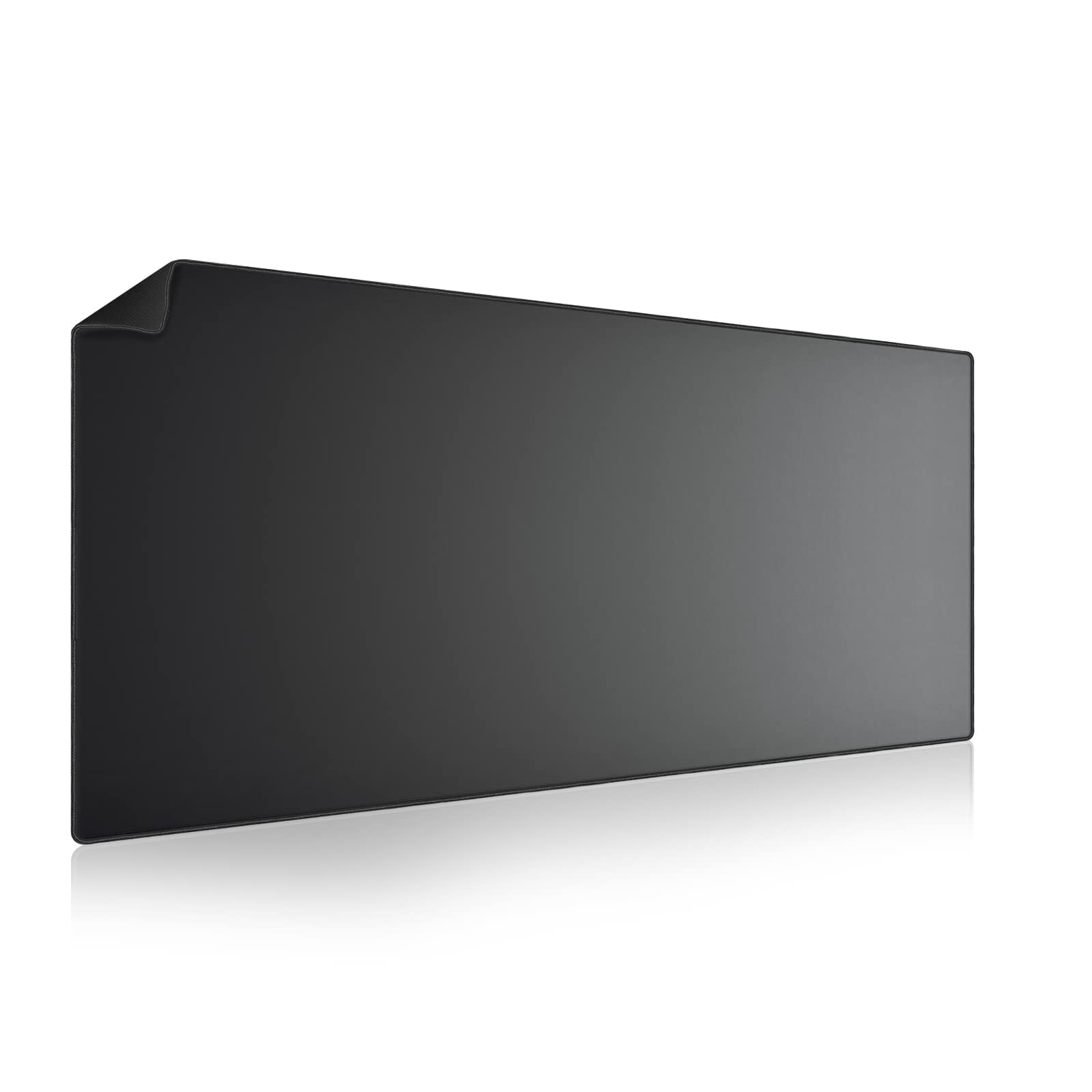 XL Extended Gaming Mouse Pad, 36x17 In, Black, Waterproof Non-Slip Desktop Mat
