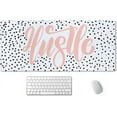 thumbnail image 1 of Large Mouse Pad, Cute Hustle Desk Mat for Desktop, Women Girls Waterproof Gaming Mousepad, Polka Dot Computer PC Laptop Protector Writing Pads for School Office Home 35.4" x 15.7", 1 of 6