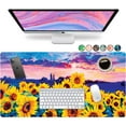 thumbnail image 1 of Large Mouse Pad, Desk Mat, Keyboard Pad, Desktop Home Office School Essentials College Cute Decor Big Extended Laptop Protector Computer Accessories Pretty Mousepad Women Girls XL, 1 of 6
