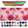 thumbnail image 1 of Large Mouse Pad Desk Mat Keyboard Pad Desktop Office School Essentials Decor Big Extended Laptop Protector Computer Accessories Pretty Mousepad Women Girls Watercolor Flower XL 36" x 16.5", 1 of 6