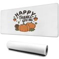 thumbnail image 1 of Large Mouse Pad,Fall Maple Leaves Pumpkins Sunflower Rectangle Mouse Mat Waterproof Mouse Pad Non Slip Rubber Mouse Mat for Gaming Wireless Mouse (31.5x11.8in), 1 of 7