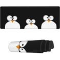 thumbnail image 1 of Large Mouse Pad Funny Penguin Face Extended Gaming Mouse Pad with Stitched Edges Laptop Computer Keyboard Mouse Mat Desk Pad for Work Game Office Home, 1 of 6