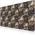 thumbnail image 1 of Large Mouse Pad Laptop Deskmat Computer Mats Desk Mats for Men Gaming Mouse Pad Long Desk Pad Waterproof Non-Slip Rubber Base 35.4 X 15.7 for Game Office, Vintage Floral Skull, 1 of 6