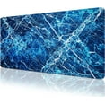 thumbnail image 1 of Large Mouse Pad, Marble Desk Mat, 31.5" x 15.7" Extended Gaming Mouse Pad Waterproof Computer Keyboard Mousepads with Non-Slip Rubber Base for Work, Game, Office, Home, 1 of 6