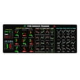 thumbnail image 1 of Large Mouse Pad Stock Market Investment Daily Trader Trading Mouse Pad Chart Pattern Quick Reference Table Large Size Computer Mouse Pad Desk Pad with Sewn Edges, 1 of 9