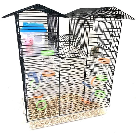 Photo inspiration: Fresh Look at Walmart Large Twin Tower Mansion For Hamster Mouse Gerbil With