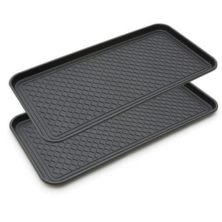 Veemoon 1pc Plastic Shoe Tray Large Boot Tray Water Resistant Shoe Tray  Boot Trays for Entryway Boot Tray for Entryway Indoor Entryway Pet Food  Tray