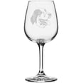 thumbnail image 1 of Large Munsterlander Dog Themed Etched 12.75oz Libbey Wine Glass, 1 of 1