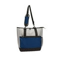 thumbnail image 1 of Large Navy Zip Cooler Tote Bag W/ Molded Bottom, 1 of 4