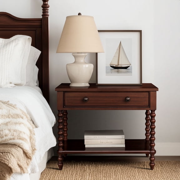 Large Nightstand, Morocco Brown