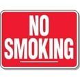 thumbnail image 1 of Large No Smoking Signs Safety & Compliance Signs/OSHA & ANSI Compliant Safety Signs/Large Format Safety Signs Metal Sign Tin Sign 12x16 Inch, 1 of 5