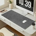 thumbnail image 1 of Large NonSlip Mouse Pad for Gaming | Desktop Table Mat | Computer Keyboard Desk Protector | Polyester | Dark Gray or Gray | 30x60cm | Easy Clean | Strong Rubber Grip | Durable Surface | 1 Pack, 1 of 6