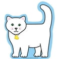 thumbnail image 1 of SHAPES ETC. Large Notepad - Cat, 1 of 1