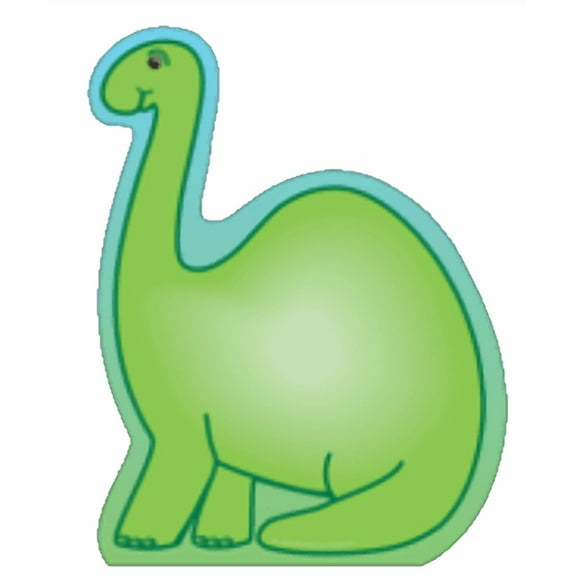 SHAPES ETC. Large Notepad - Dinosaur