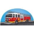 thumbnail image 1 of SHAPES ETC. Large Notepad - Fire Truck, 1 of 2
