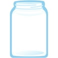 thumbnail image 1 of SHAPES ETC.  Large Notepad - Jar, 1 of 6