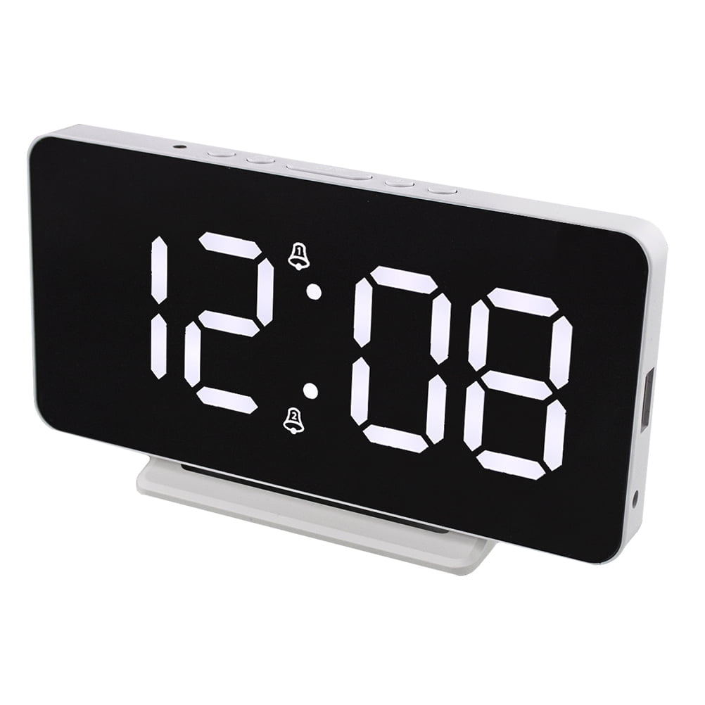 Large Number Digital Clock LED Alarm Table Desktop Clocks Display