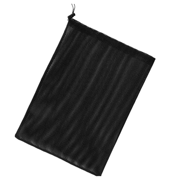 Large Nylon Pond Pump Filter Bag Triple Stitched Design Protects Pump Black