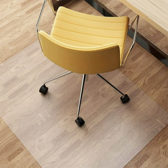 Large Office Chair Mat for Hardwood Floor ,Clear Chair mat for Hard Floors,Clear Floor Protector Mat for Office Chair On Hardwood,Easy Glide Desk Chair Mat for Hard Floor,Computer Chair Mat