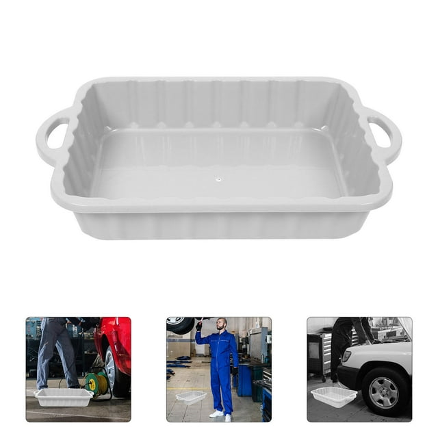 Large Oil Drain Pan, Oil Drain Pan for Oil Changing Car Waste Engine Oil Collector Tray Oil Drip
