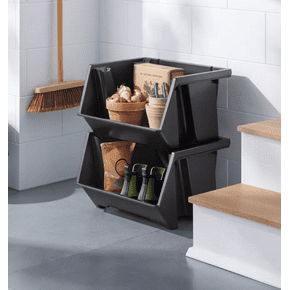 Stacking Bins Open Front