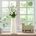 thumbnail image 1 of Large Opening Modern Plastic Vase,Shatterproof Floral Container,Living Room Dining Table Decor,Wedding Event Centerpiece Vase,Stylish Home Office Display,Anti Drop Durable Vase, 1 of 6