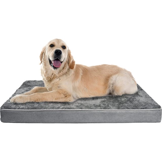 Large Orthopedic Dog Bed for Medium,Large Dogs, Washable Dog Cage Bed