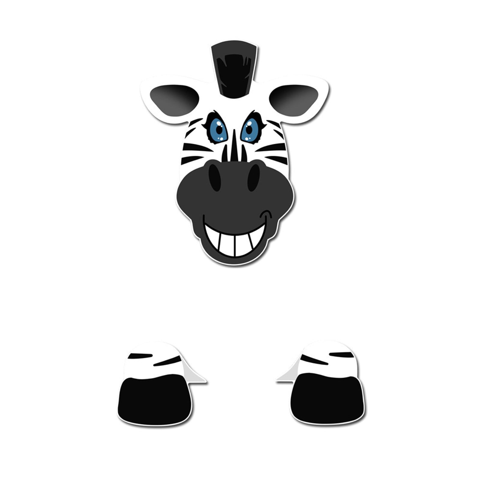 Large Outdoor Christmas Lights Clips Address Numbers with Light Solar