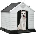 Large Outdoor Dog House,with Air Vents and Ground Nails,Insulated Water