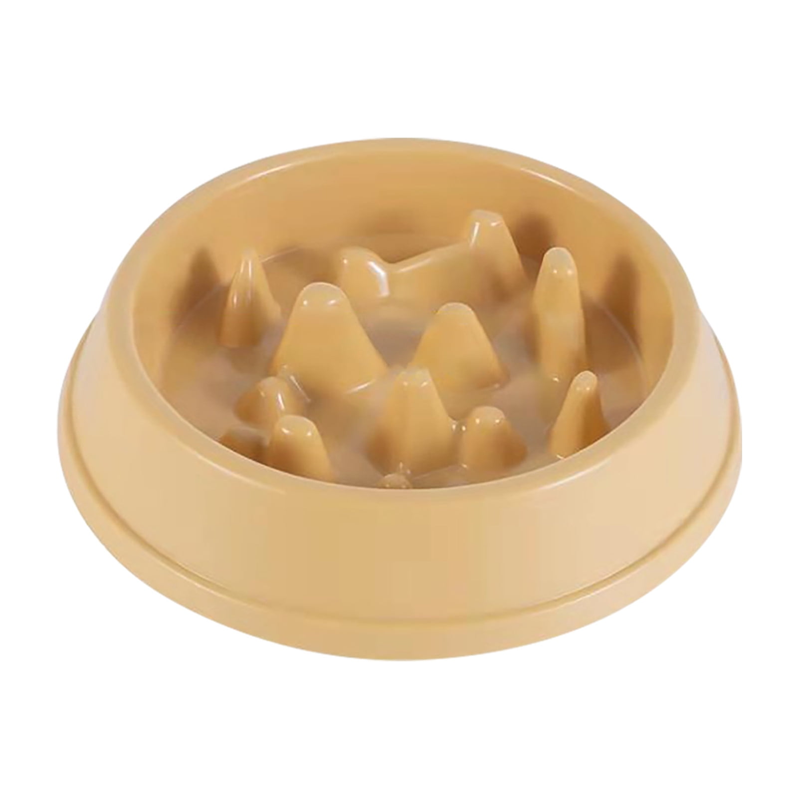 Large Outdoor Dog Water Bowl Dog Feeder Slow Eating Pet Bowl Design