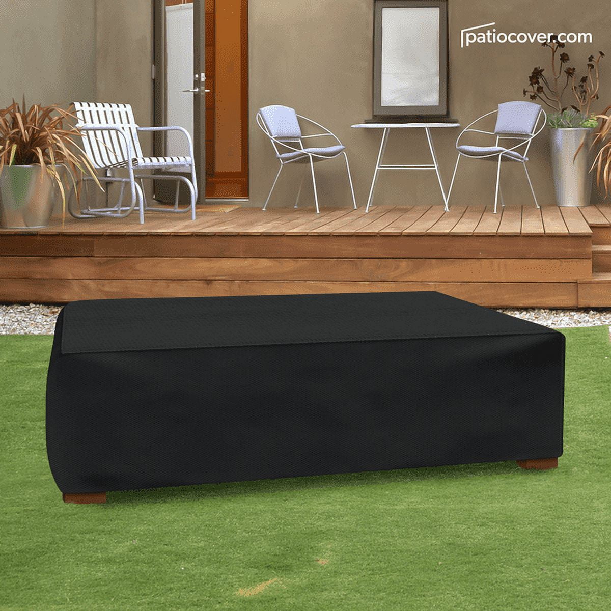 Large Outdoor Ottoman or Coffee Table Cover