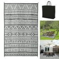 thumbnail image 1 of Large Outdoor Rugs Reversible Mats Waterproof Camping Rug Geometric Rv Mat for Patio Camping Rv Picnic Backyard Deck Balcony Porch Beach, 1 of 10