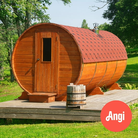 Large Outdoor Sauna Assembly