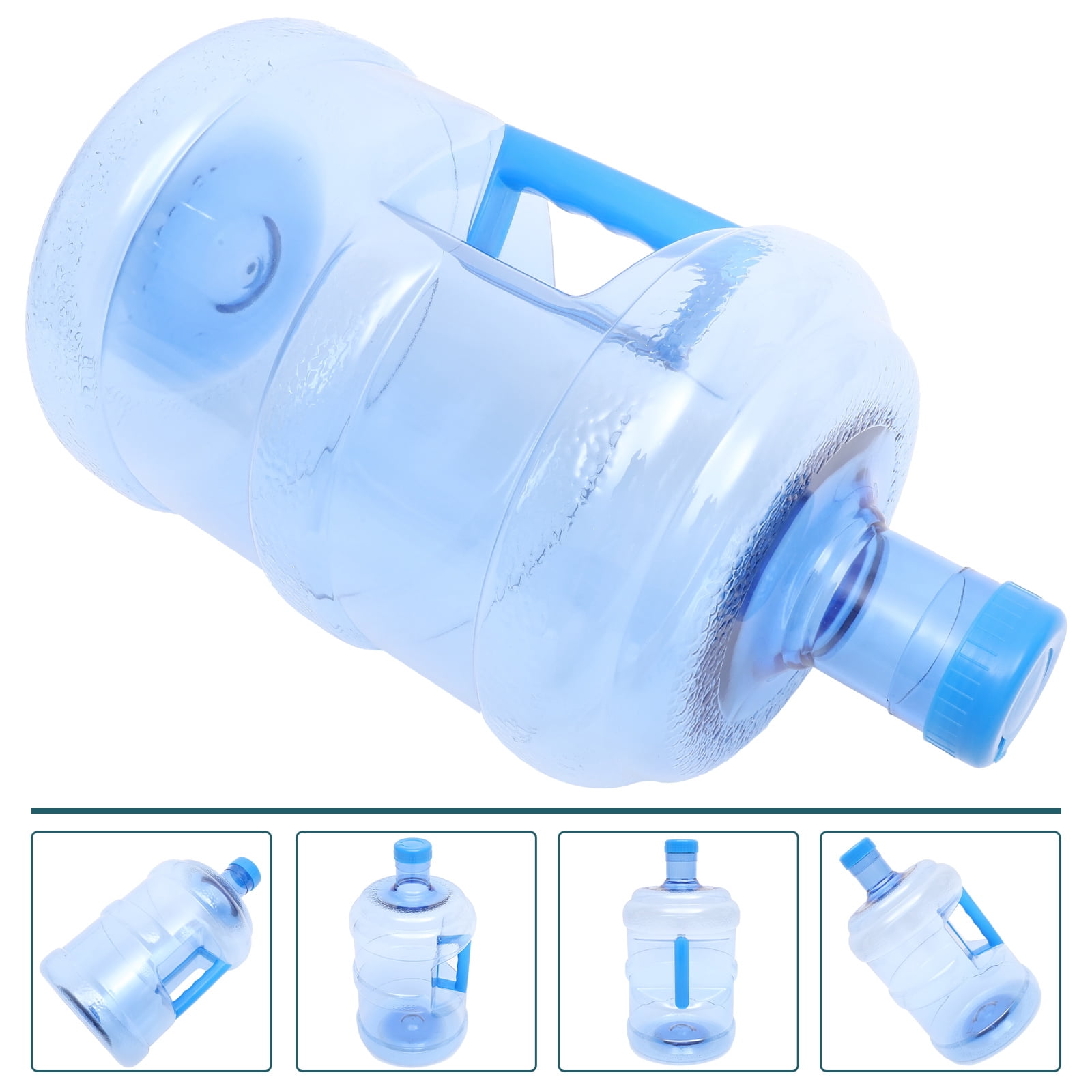Galoon Computer FRCOLOR Portable Pc Water Jug with Handle Transparent Water Container ...