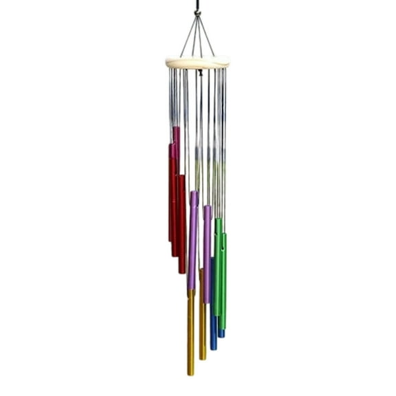 Large Outdoor Wind Chimes with Deep Soothing Tones, Handcrafted Aluminum Windchimes for Garden Patio Balcony, Memorial Gift for Mom Women Grandma Neighbors