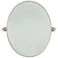 thumbnail image 1 of 1433-84-Minka Lavery-Large Oval Beveled Mirror in Traditional Style - 31.5 inches tall by 31 inches wide-Brushed Nickel Finish, 1 of 4