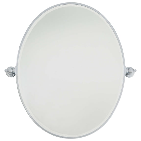 Minka Lavery 1433-77 Large Oval Mirror - Beveled In Chrome