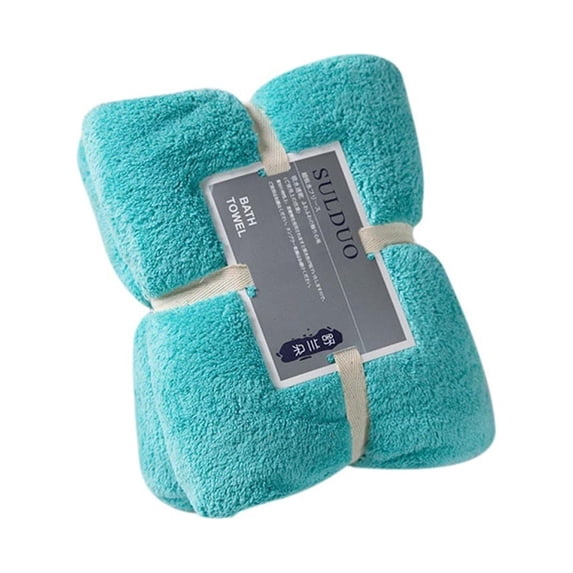 Large Oversized Bath Towel, Torqee Ultra Soft Thick Towel, 36 x 80 cm Highly Absorbent Quick Dry Shower Towel, for Bathroom, Bedroom and Living Room, Mint Green