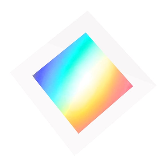 Multipurpose Visual Grating PET Diffraction Grating for Educational Experiments Scientific Research & Artistic Project