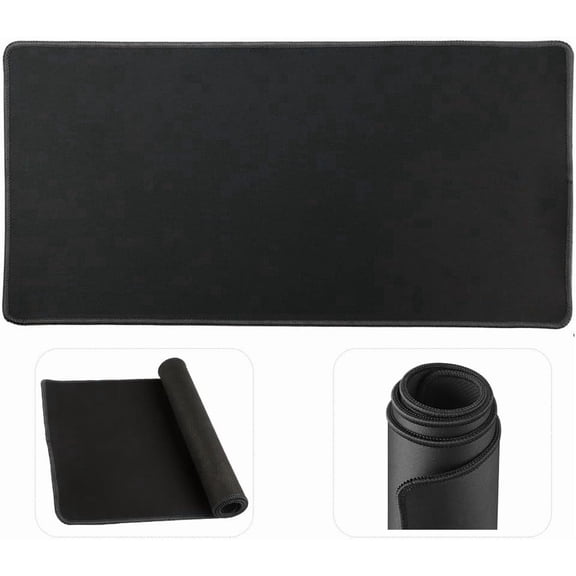 Large Pad Gaming & Professional Computer Pad/Mat 27.5IN (70 * 30 chunse Black)