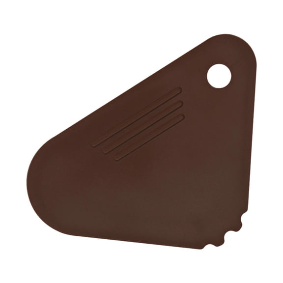 Large Pan Pot Dish Scraper,Non-Scratch Plastic Kitchen Food Dough Scraper,Scraper Tools with Hanging Hole to Clean Cast Iron Grill Dishes Pizza Stone Stove Pans and Pots