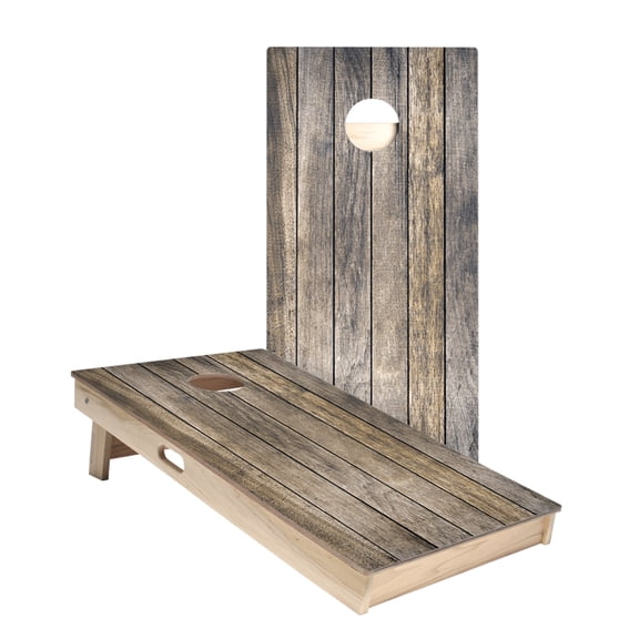 Large Panel Wood Star Cornhole Boards