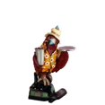 thumbnail image 1 of Large Parrot Butler Statue, 1 of 8