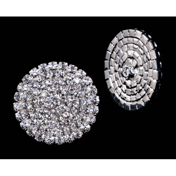 Large Pave Button #5793LG - 1"