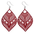 thumbnail image 1 of Large Peacock Dangles Hypoallergenic Earrings for Sensitive Ears Made with Plastic Posts, 1 of 19
